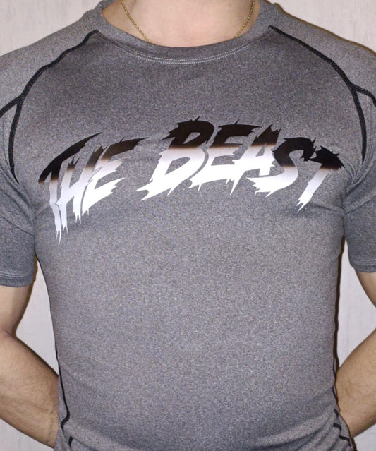 T-shirt compressé homme gris
